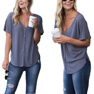 Reflection Women's Tie-Front Cotton T-Shirt